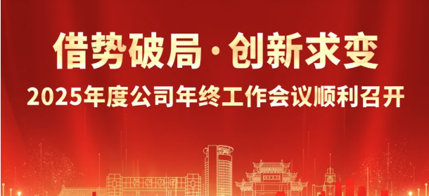 借势破局·创新求变 2025年度公司年终工作会议顺利召开