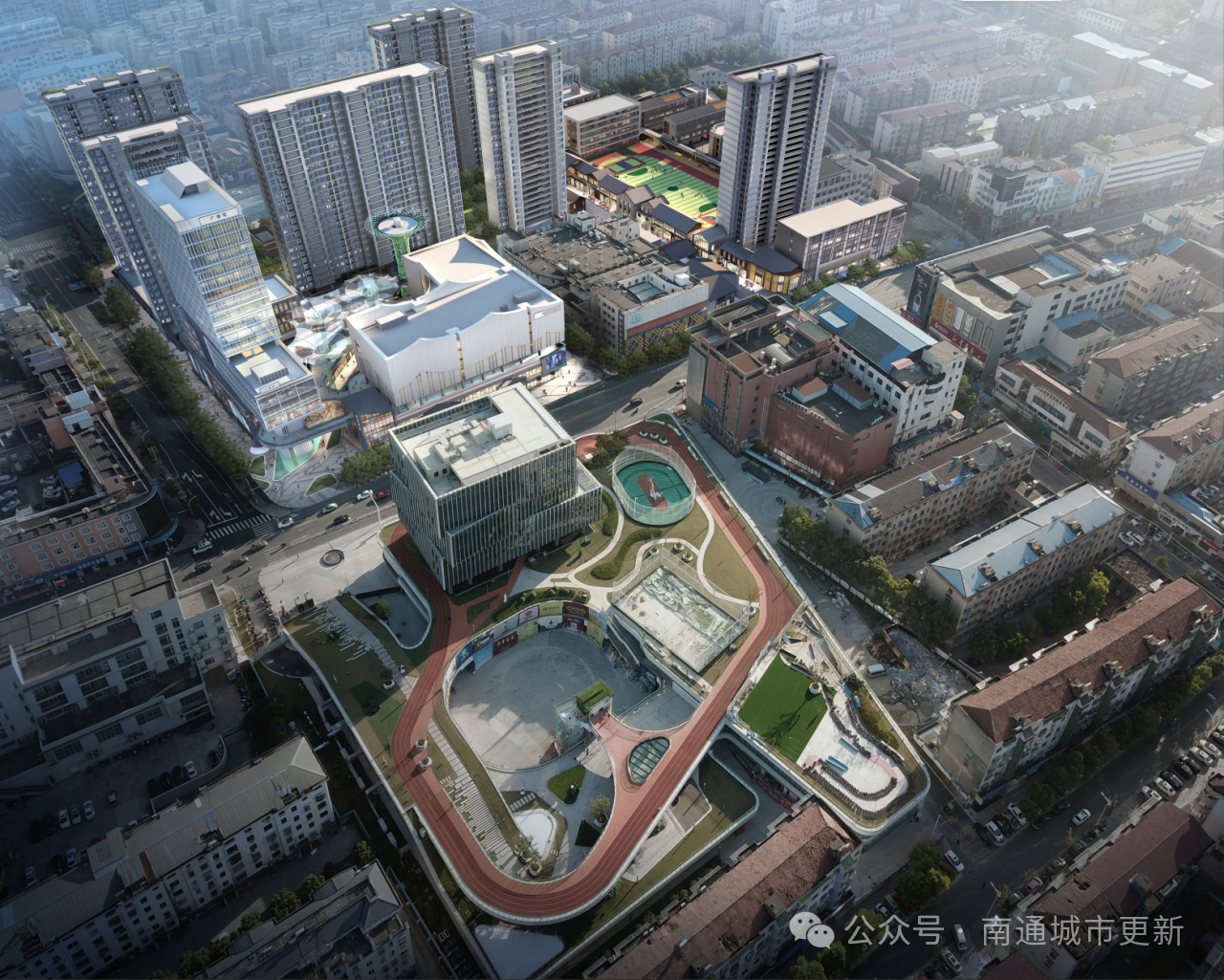 ZUP 在地实践｜盘活存量·海门样本：老体育场E4地块更新实践